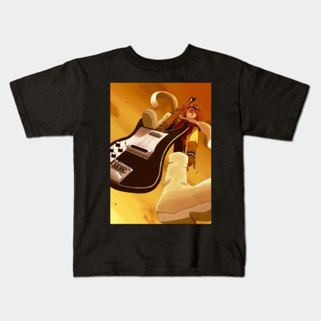 flcl Kids T-Shirt by store of art